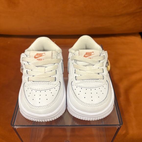 Nike Force 1 Low LV8 EasyOn White Terra Blush Vapor Green Multi-Color Sz3c - Picture 3 of 4